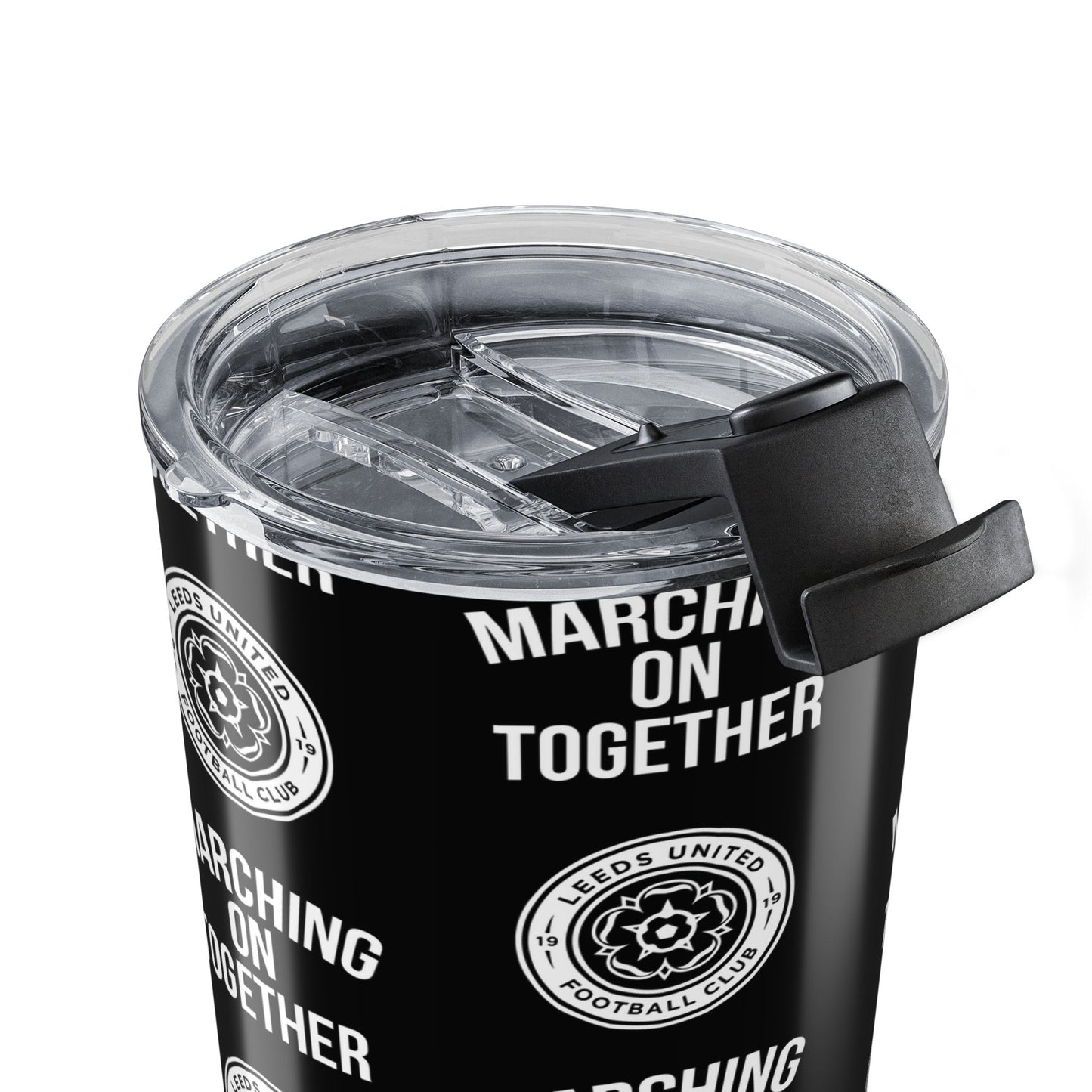 LUFC “Marching On Together” 20oz Insulated Tumbler: Sleek Travel Mug for True Leeds United Fans