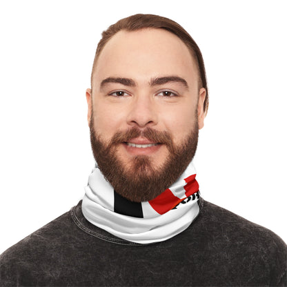 LUFC “Lest We Forget” Winter Neck  Gaiter: Fleece-Lined Cold Weather  Essential