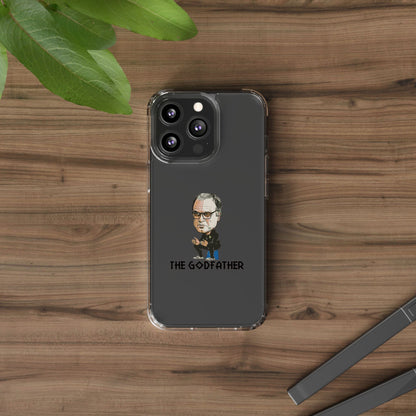 Clear Phone Case - Cartoon Bielsa the Godfather