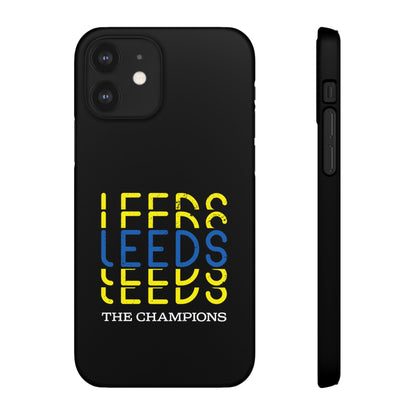 LUFC "Leeds The Champions" Snap  Case