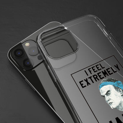 Clear Phone Case - Bielsa I feel Extremely Happy