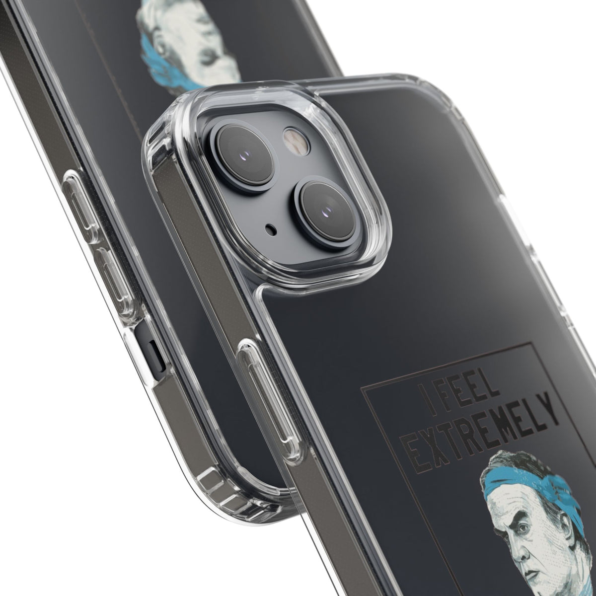 Clear Phone Case - Bielsa I feel Extremely Happy