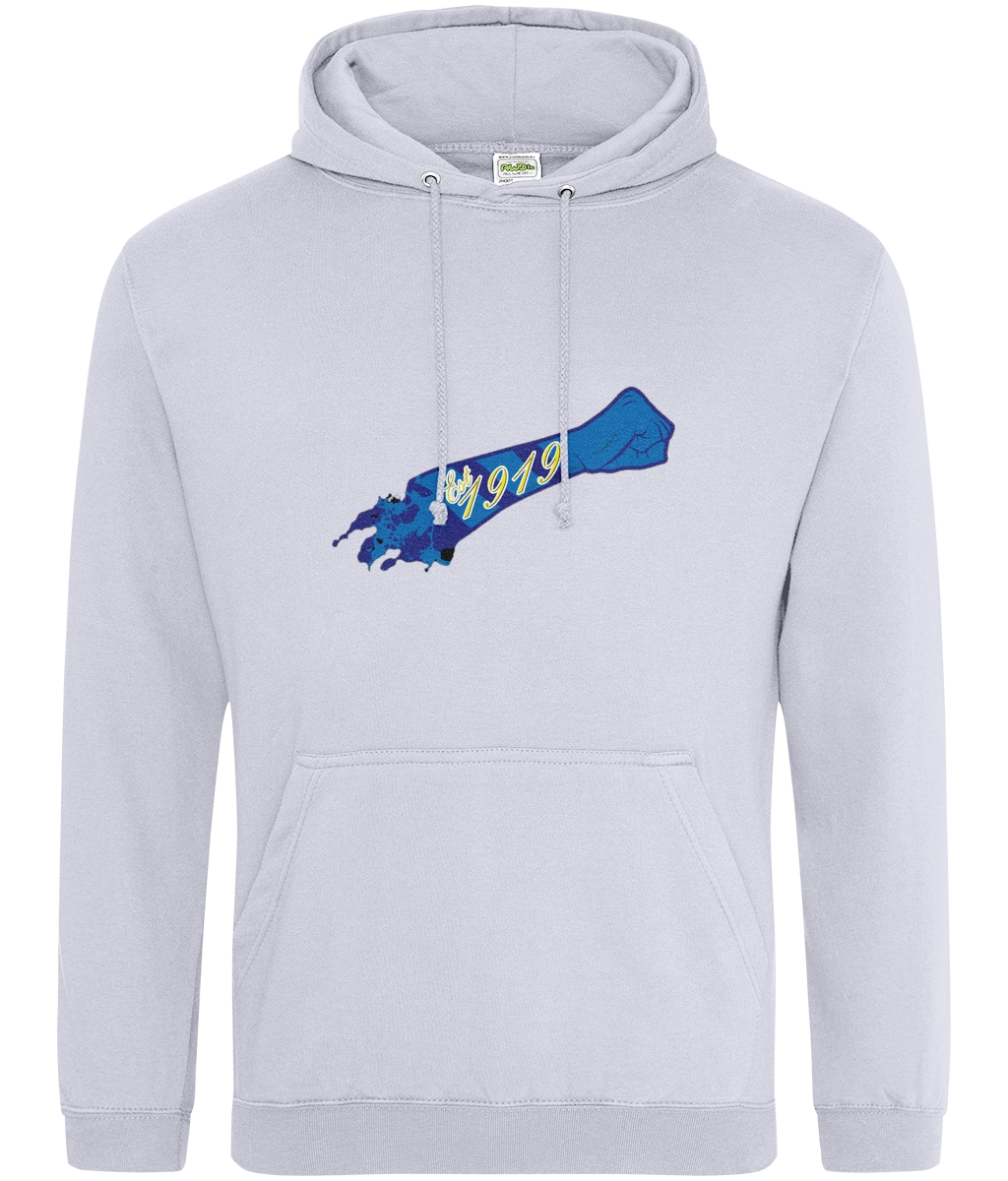 LUFC Salute Blue Hoodie Men