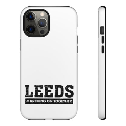 LUFC 'LEEDS: Marching On Together'  Phone Protective Cover - Lufcnews.co.uk