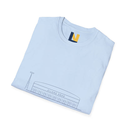 Elland Road Line Art Leeds T-Shirt