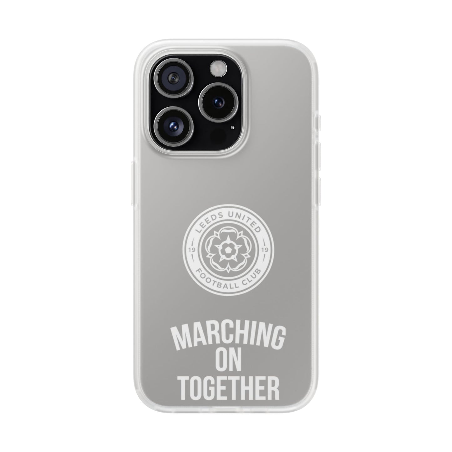 LUFC 'MARCHING ON TOGETHER' Flexi Case