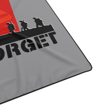 LUFC “Lest We Forget”  Remembrance Snuggle Blanket:  Tribute Design