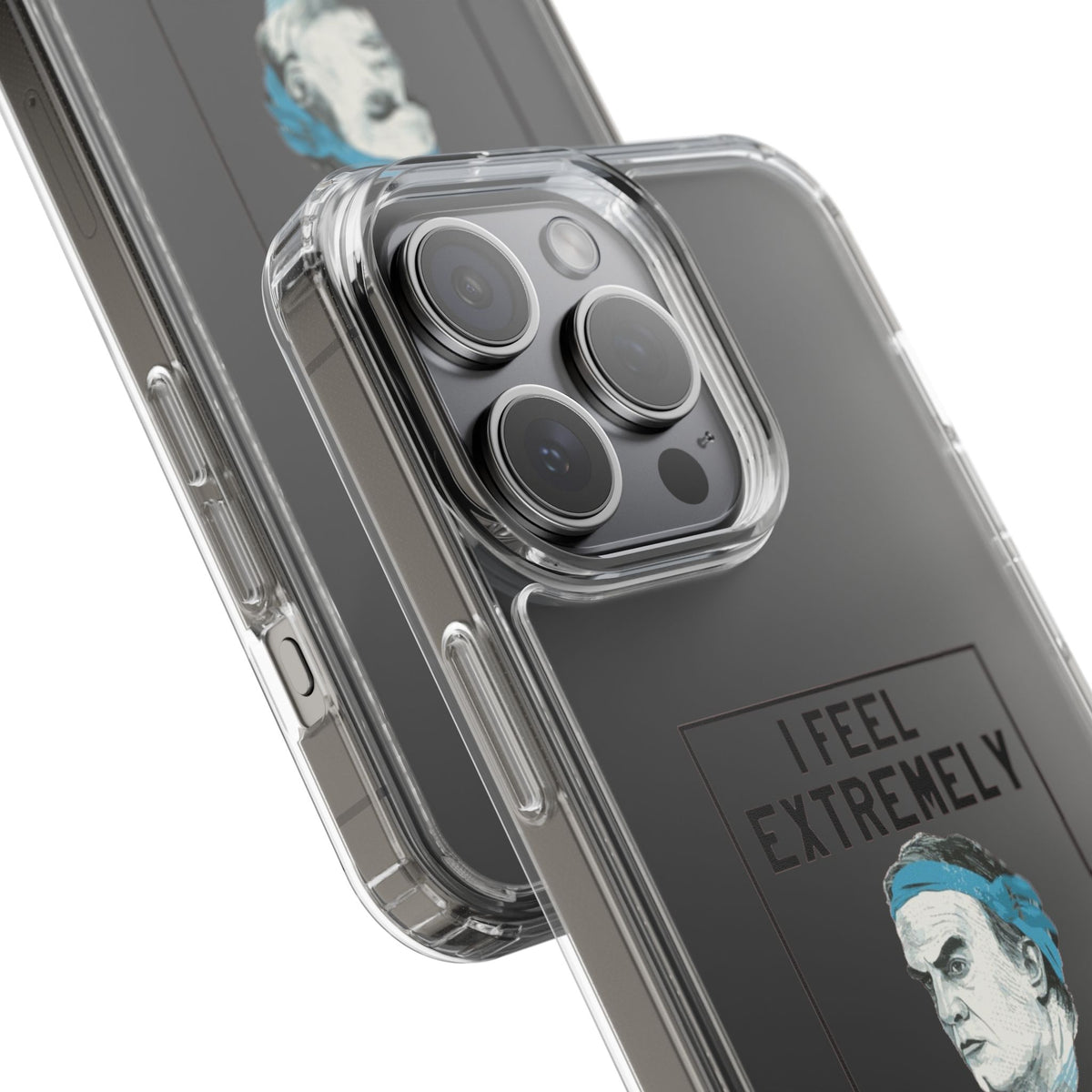 Clear Phone Case - Bielsa I feel Extremely Happy