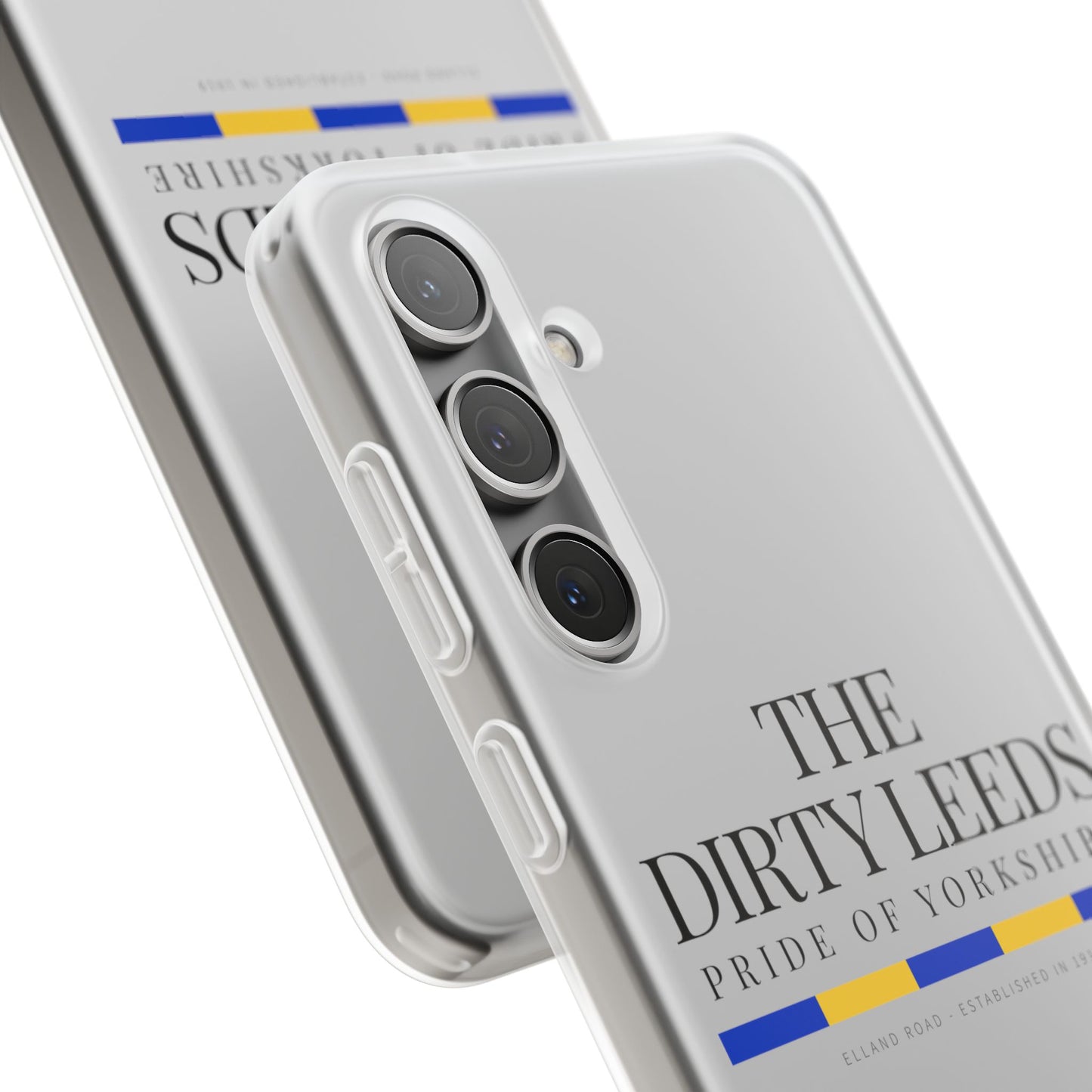 LUFC “The Dirty Leeds: Pride of  Yorkshire” Flexi Phone Case - Lufcnews.co.uk