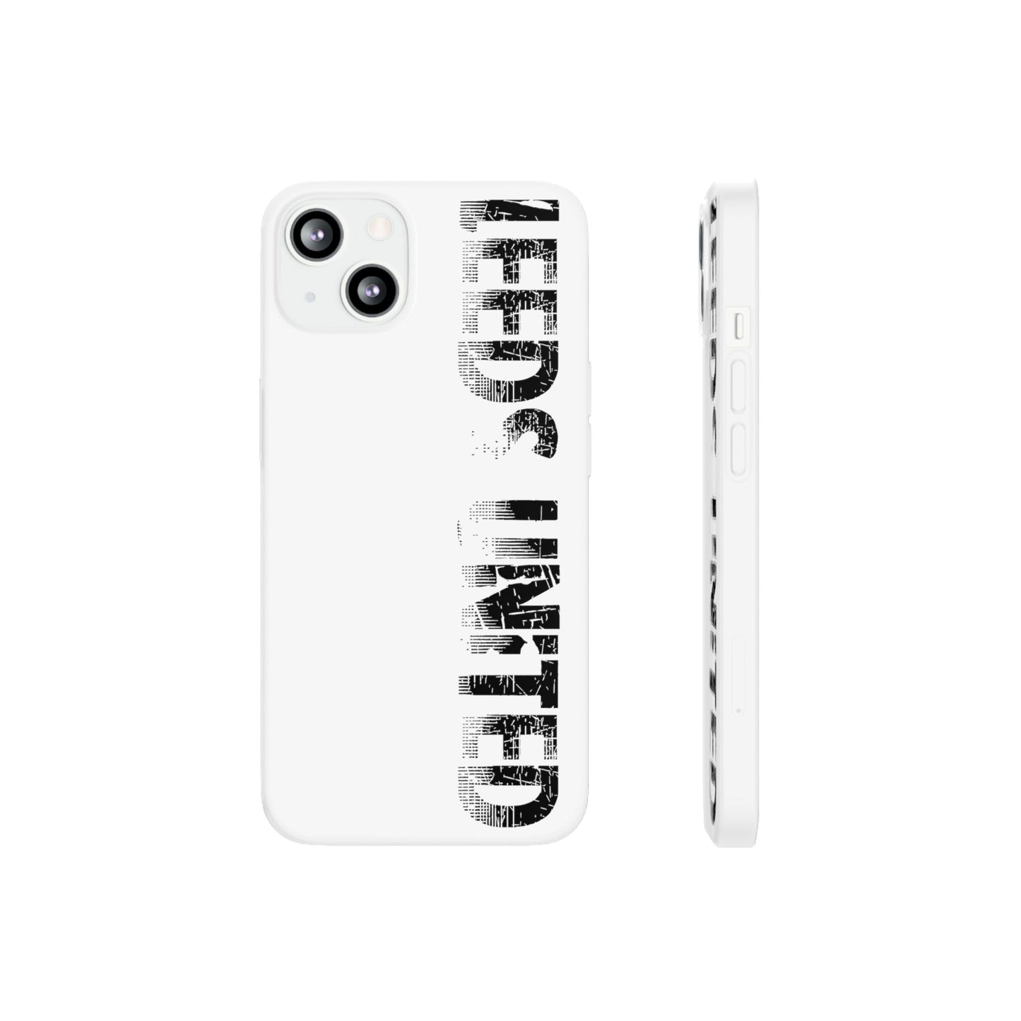 LUFC 'LEEDS UNITED' Retro  Football: Flexi Case