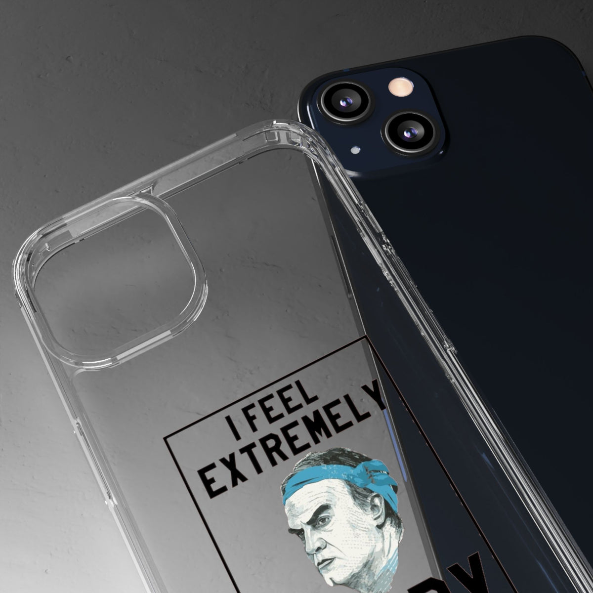 Clear Phone Case - Bielsa I feel Extremely Happy