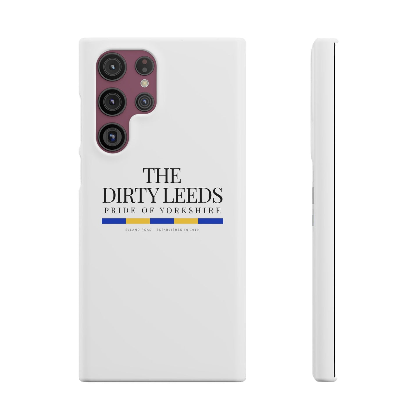 LUFC “The Dirty Leeds: Pride of  Yorkshire” Snap Case