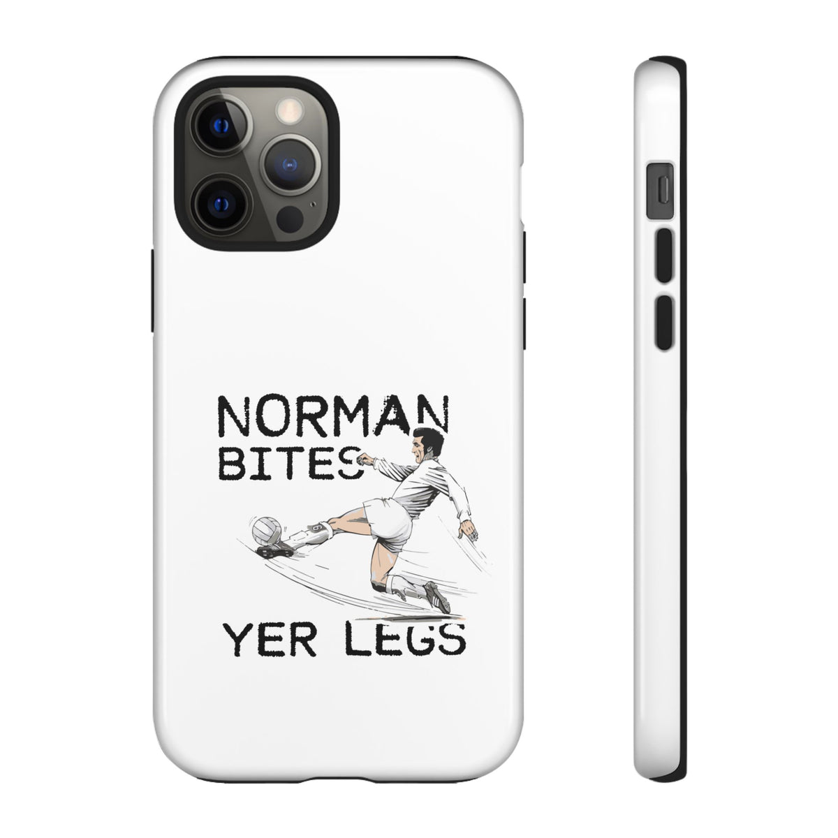 Leeds United NORMAN BITES 'YER LEGS' Phone Case