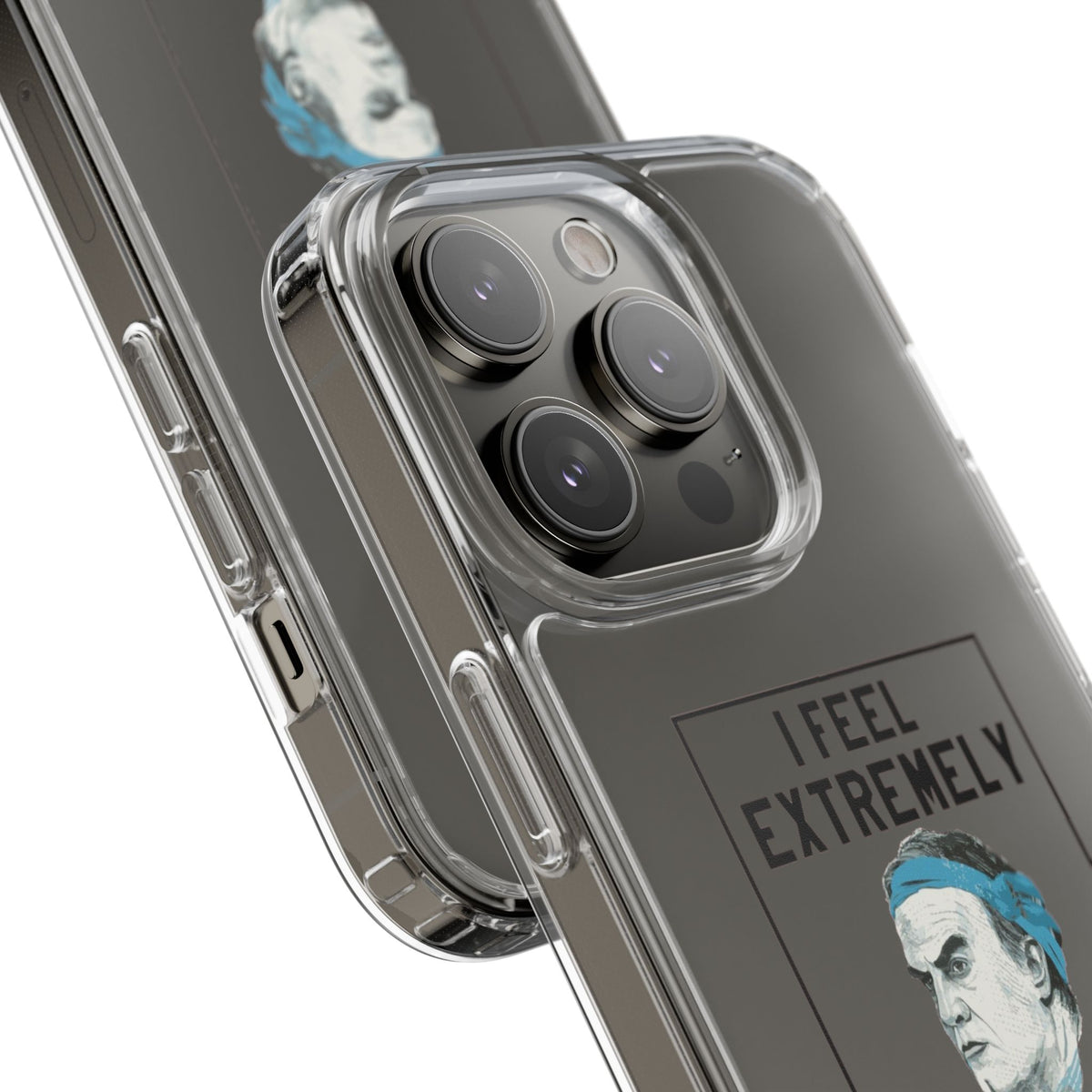 Clear Phone Case - Bielsa I feel Extremely Happy