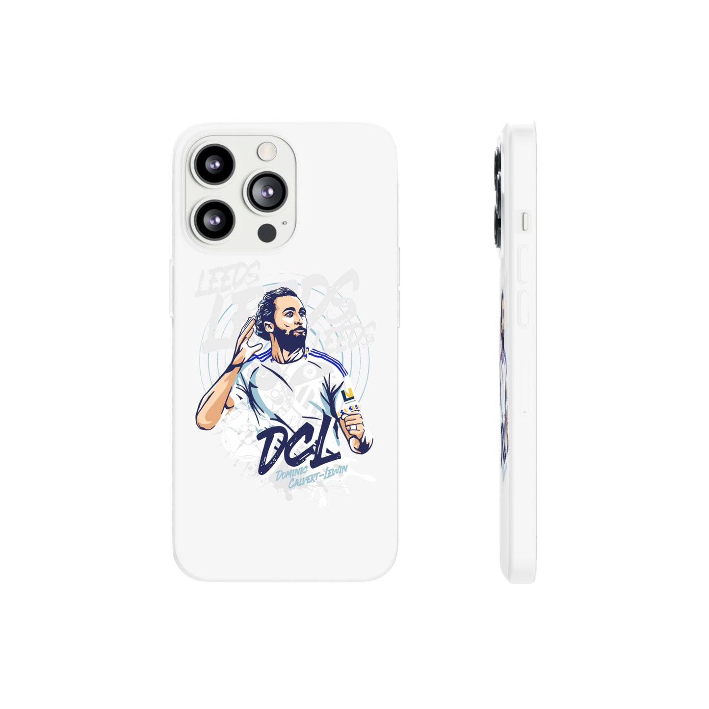 LUFC News “LEEDS: Dominic  Calvert-Lewin” Flexi Case - Lufcnews.co.uk