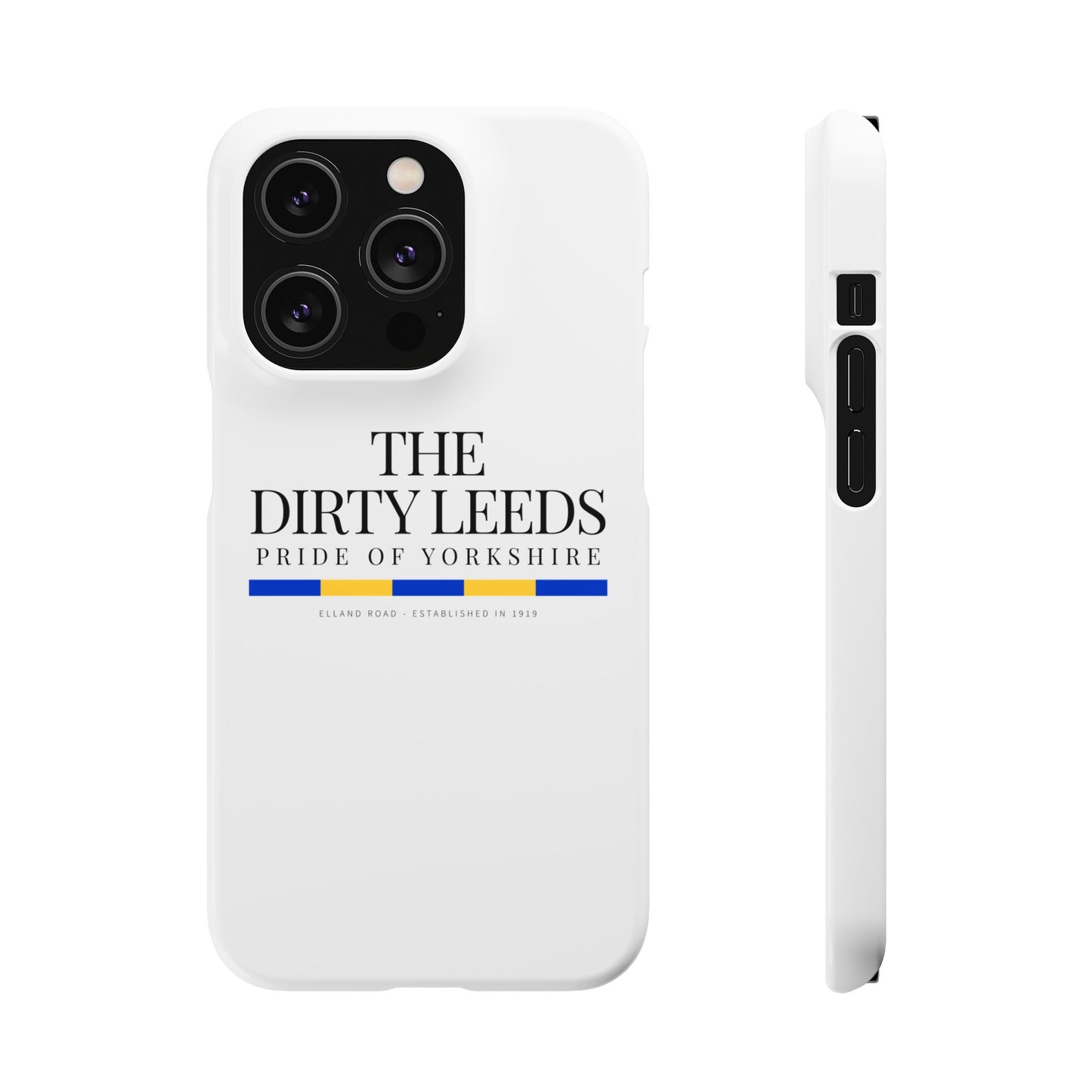 LUFC “The Dirty Leeds: Pride of  Yorkshire” Snap Case