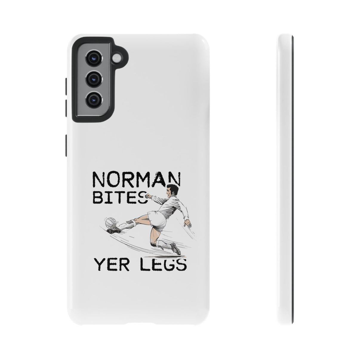 Leeds United NORMAN BITES 'YER LEGS' Phone Case
