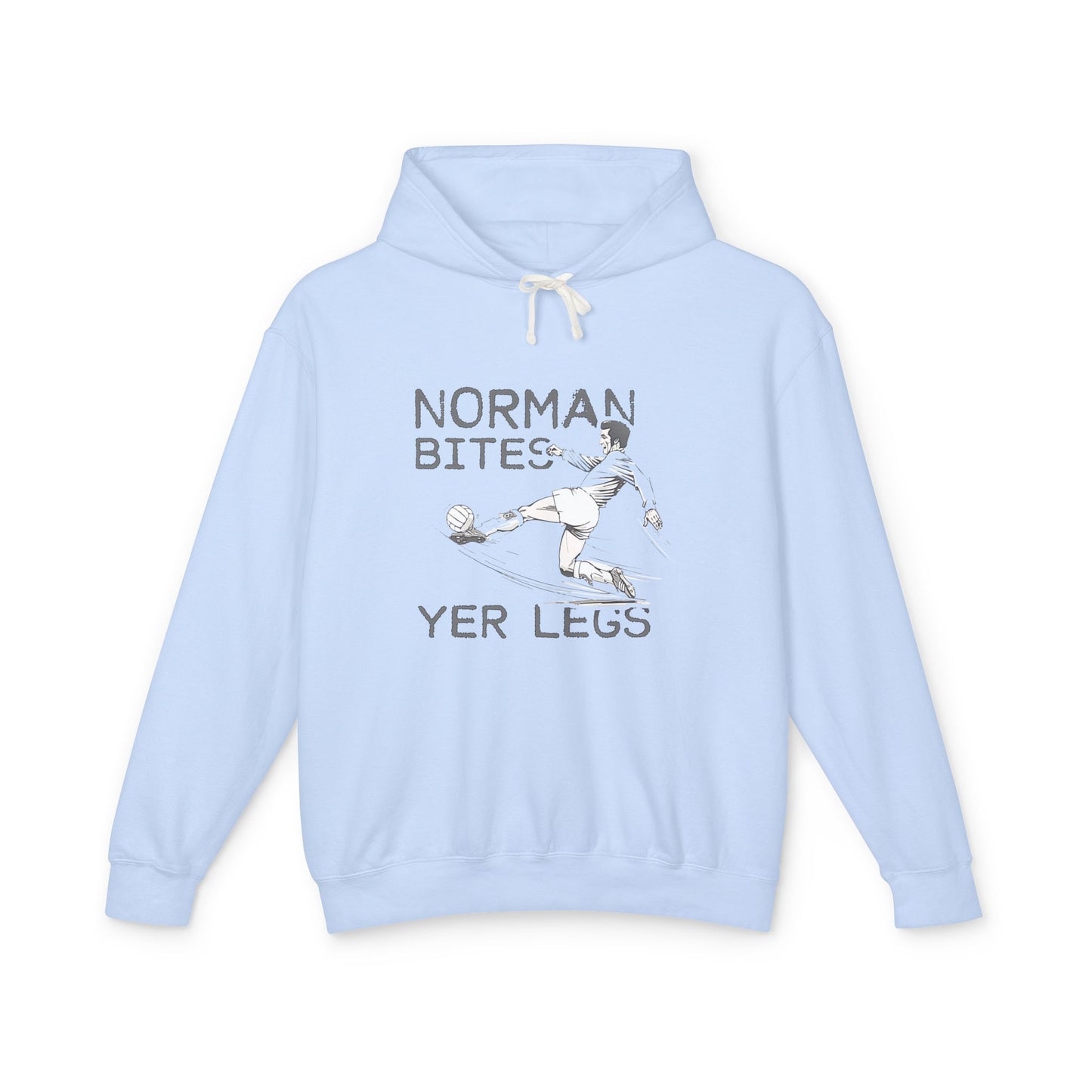 LUFC “Norman Bites Yer Legs” Hoodie
