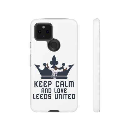 Tøft telefonveske - Keep Calm and Love Leeds United
