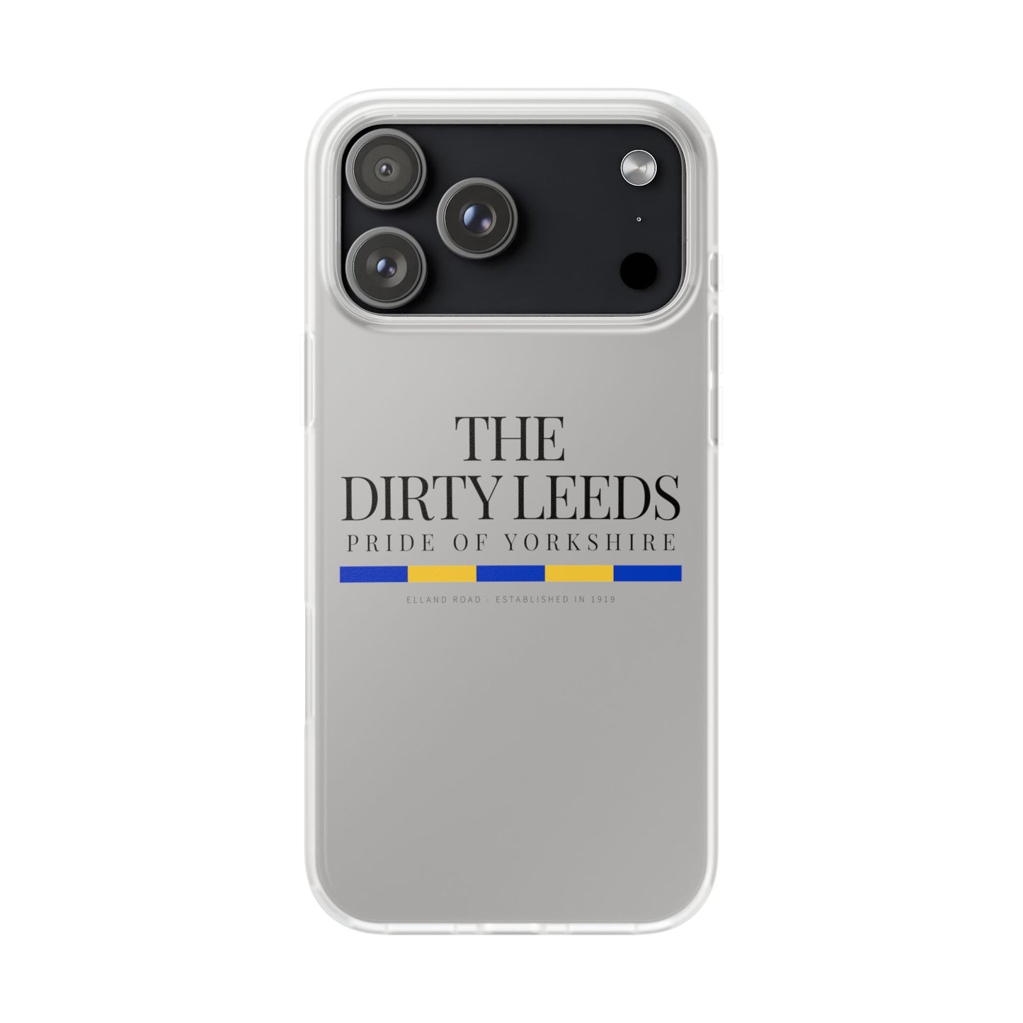 LUFC “The Dirty Leeds: Pride of  Yorkshire” Flexi Phone Case - Lufcnews.co.uk