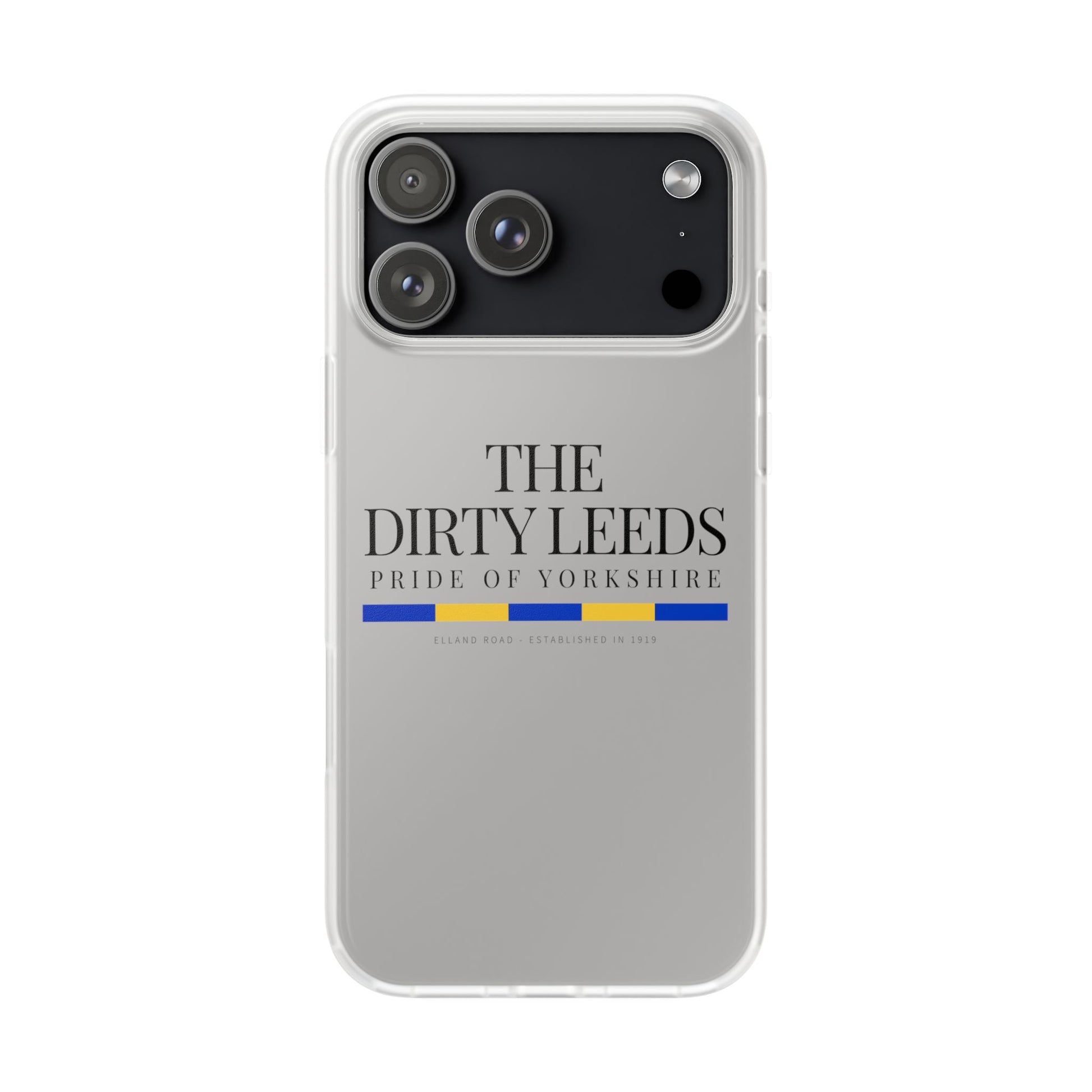 LUFC “The Dirty Leeds: Pride of  Yorkshire” Flexi Phone Case - Lufcnews.co.uk