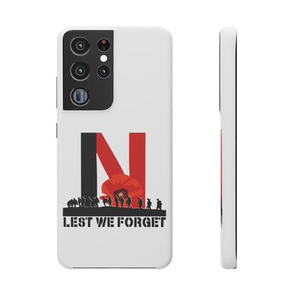Leeds United "LEST WE FORGET"  Snap Case
