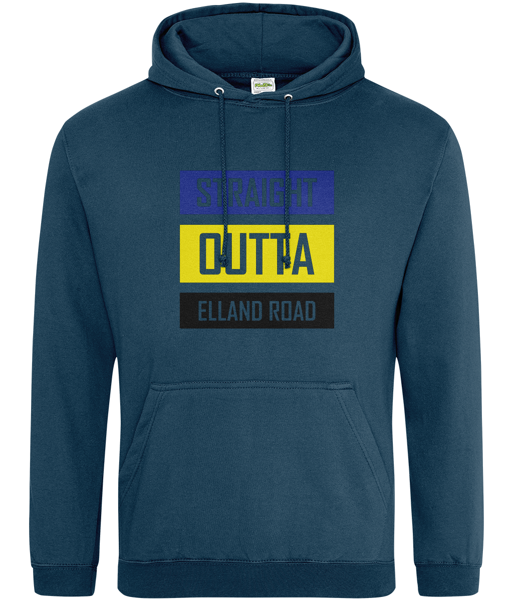 Straight Outta Elland Road Hoodie Men