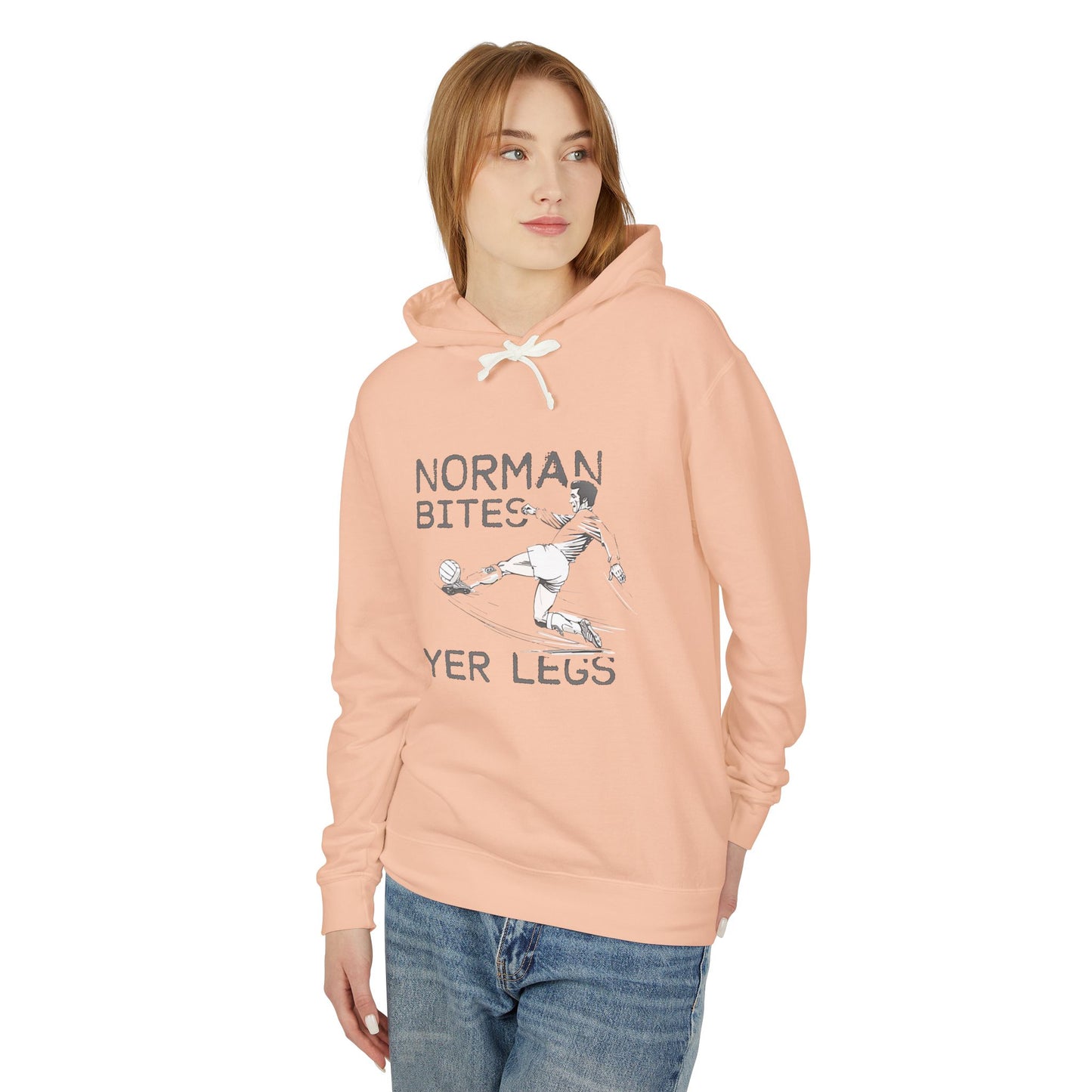 LUFC “Norman Bites Yer Legs” Hoodie