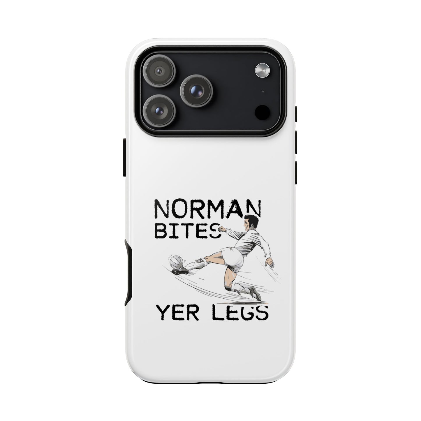 Leeds United NORMAN BITES 'YER  LEGS' Phone Case