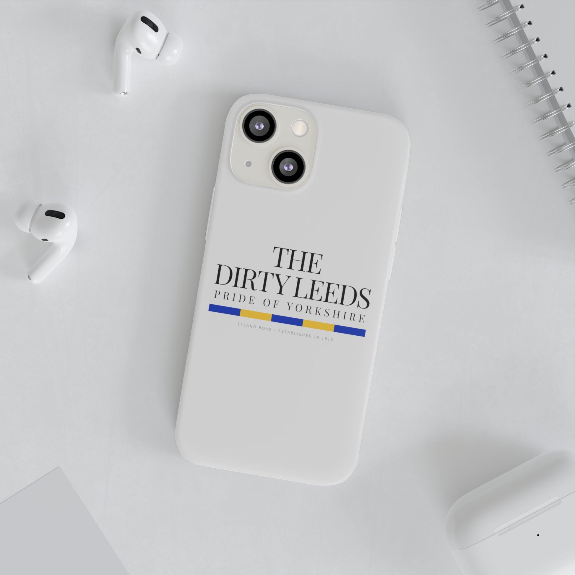 LUFC “The Dirty Leeds: Pride of  Yorkshire” Flexi Phone Case - Lufcnews.co.uk