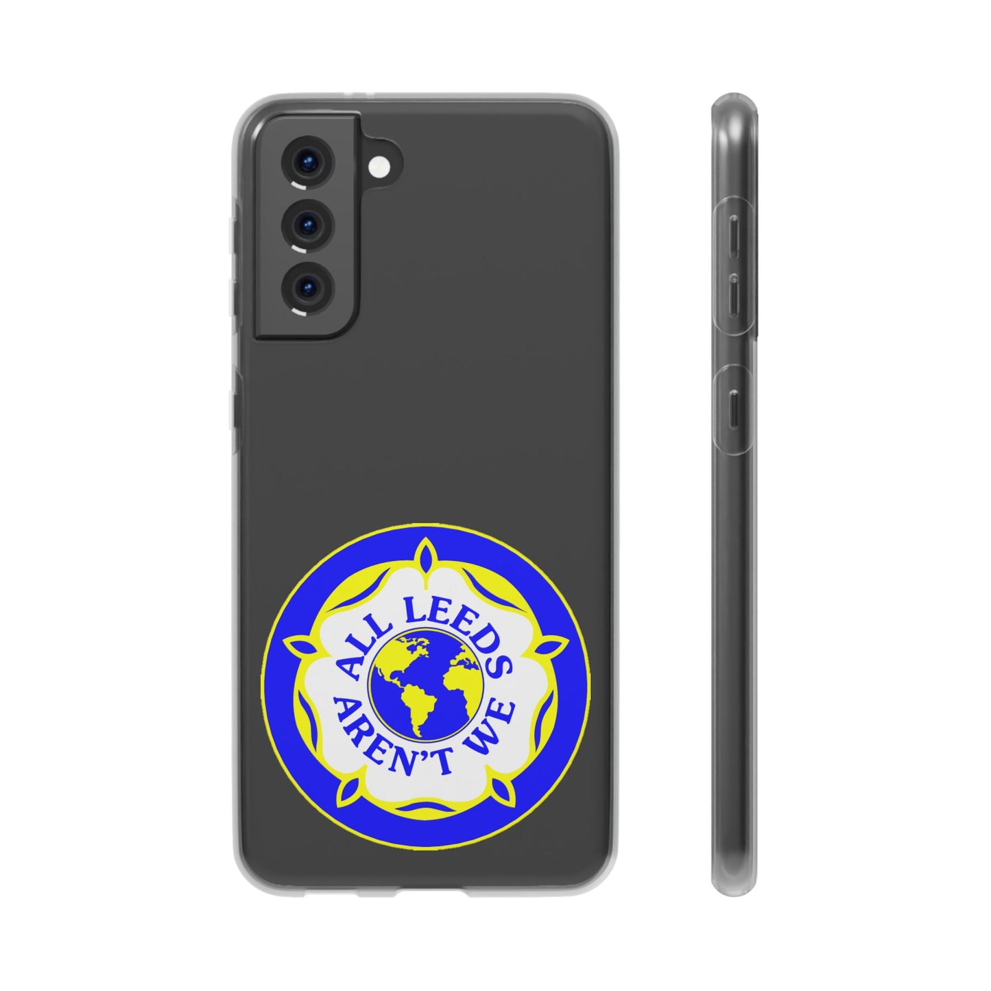 LUFC 'All Leeds Aren't We' Retro  Football: Flexi Case