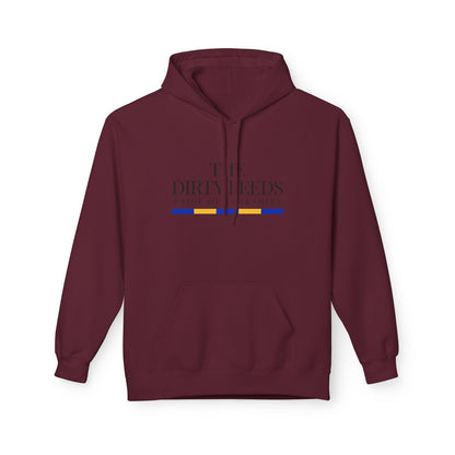 LUFC “The Dirty Leeds: Pride of  Yorkshire” Softstyle Fleece Hoodie - Lufcnews.co.uk