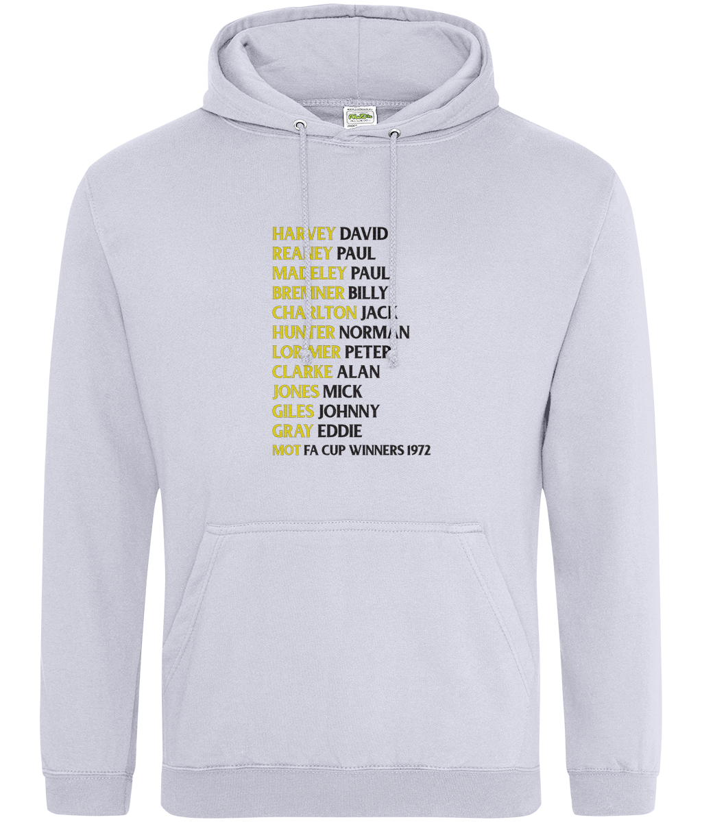 LUFC 1972 FA Cup Winners Hoodie Men