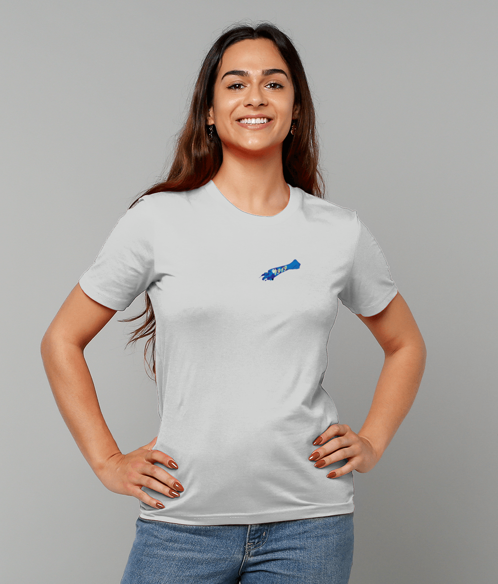 LUFC Blue Salute T-shirt Chest Women