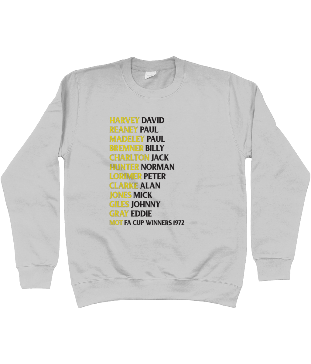 LUFC 1972 FA Cup Winners Jumper Women