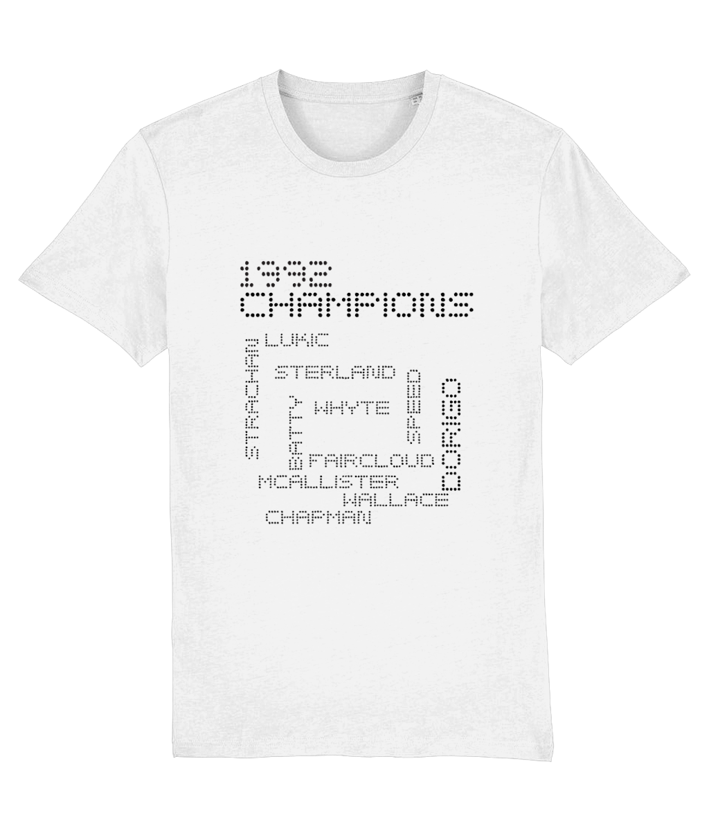 1992 LUFC Champions T-shirt Women