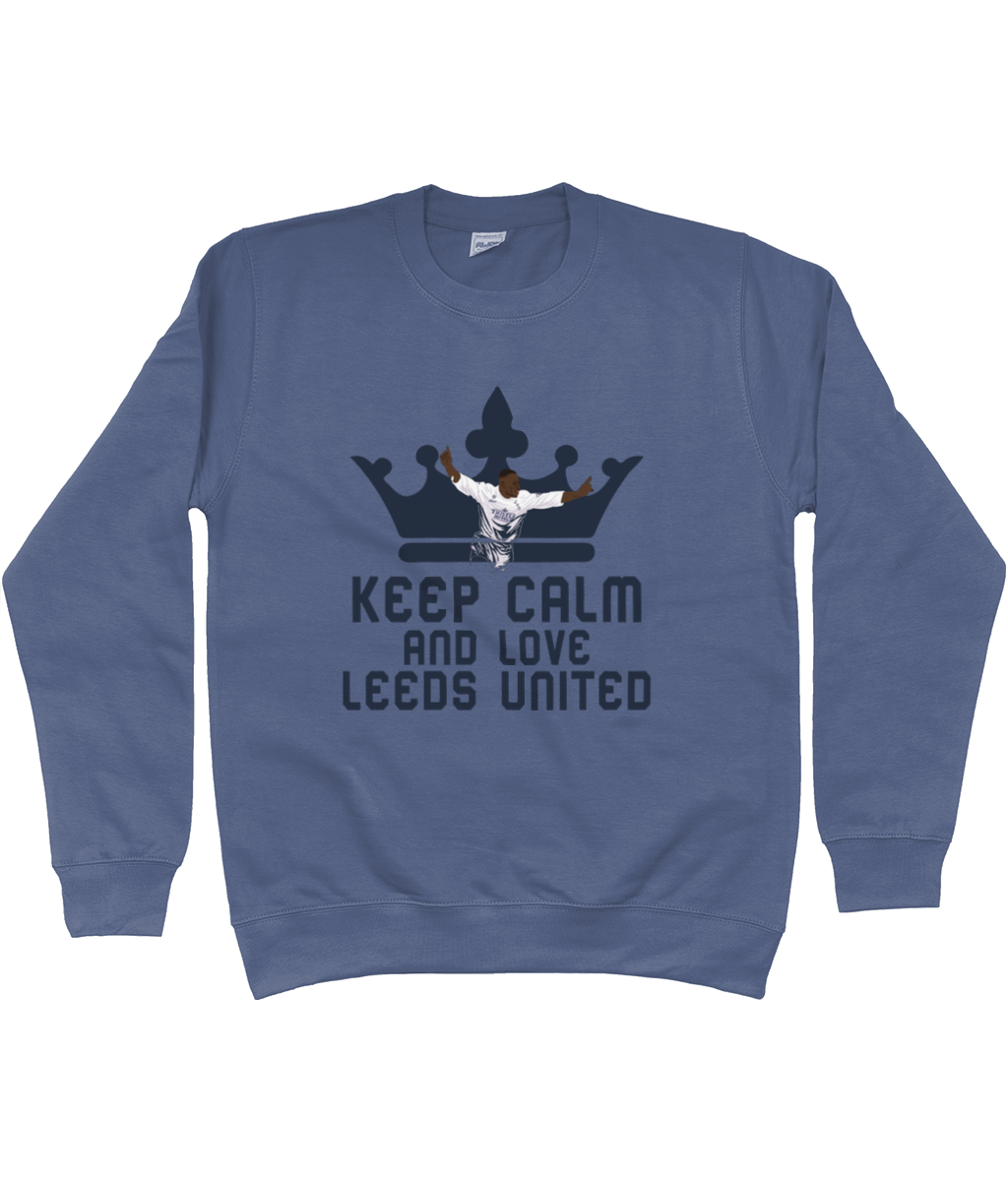 Keep Calm And Love Leeds United Jumper Men