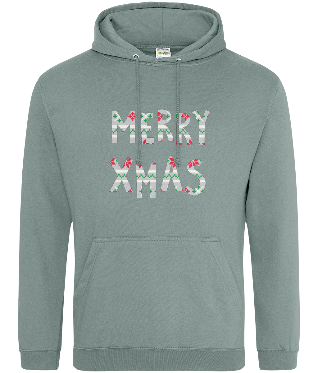 Merry Xmas Hoodie Red Women