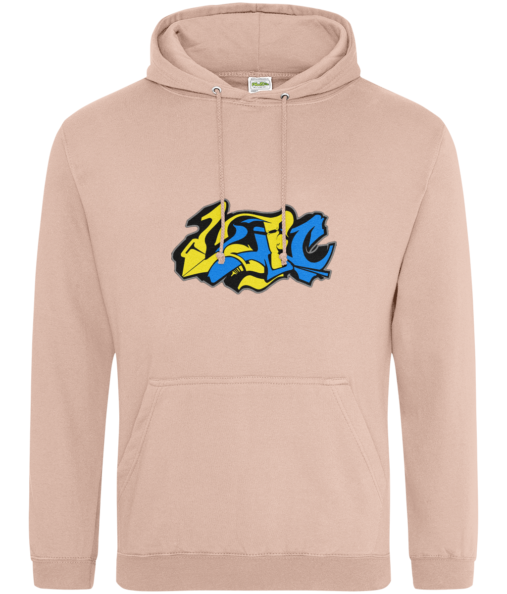 LUFC Grafiti Hoodie Women