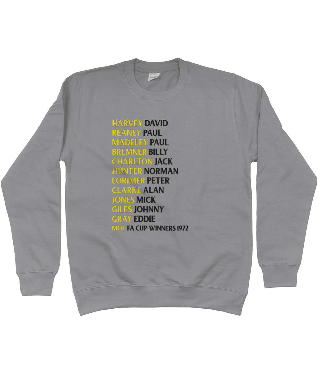 LUFC 1972 FA Cup Winners Jumper Men