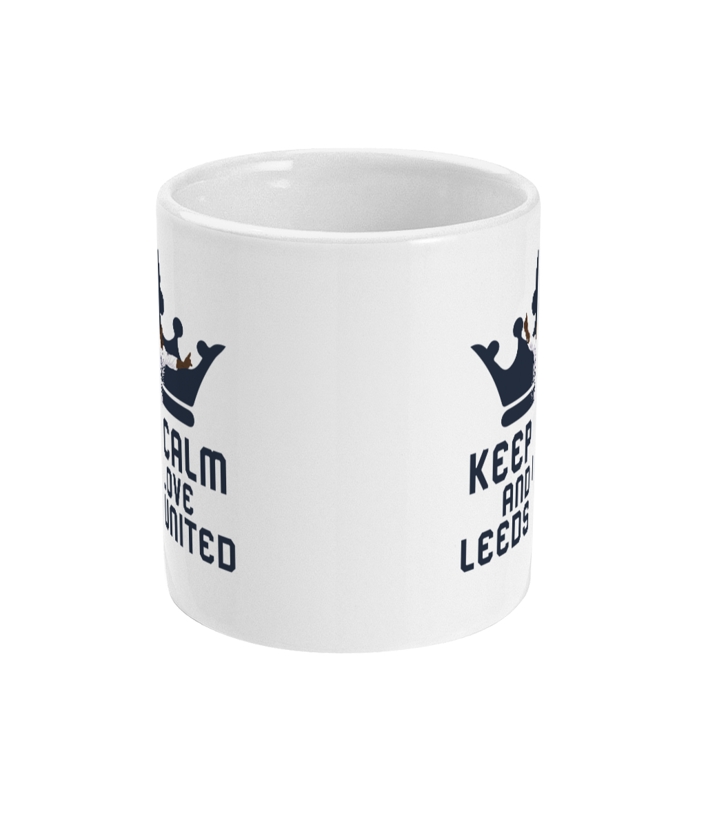 Keep calm and Love Leeds United mug