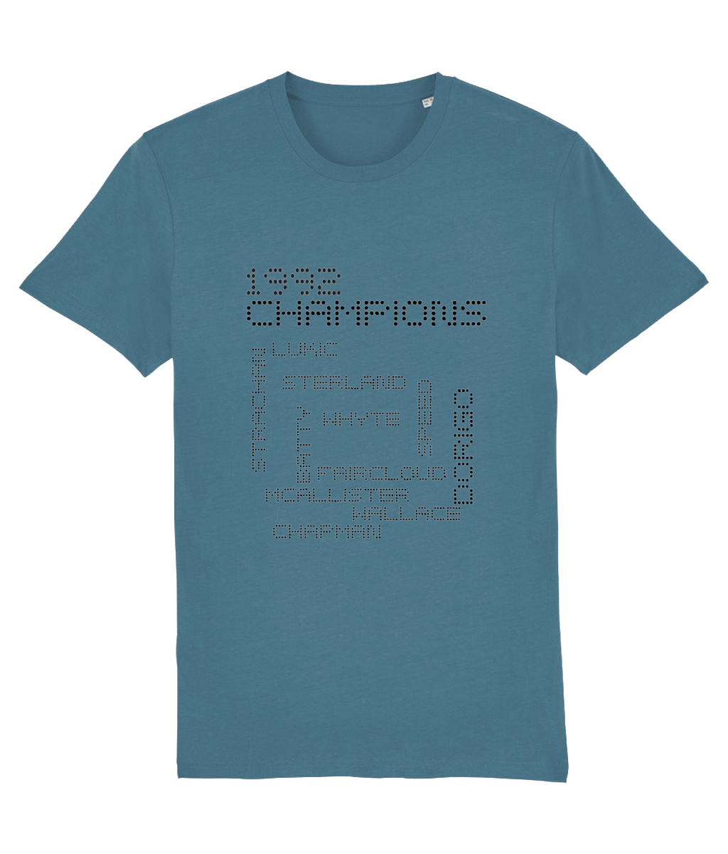 1992 LUFC CHampions T-shirt Men