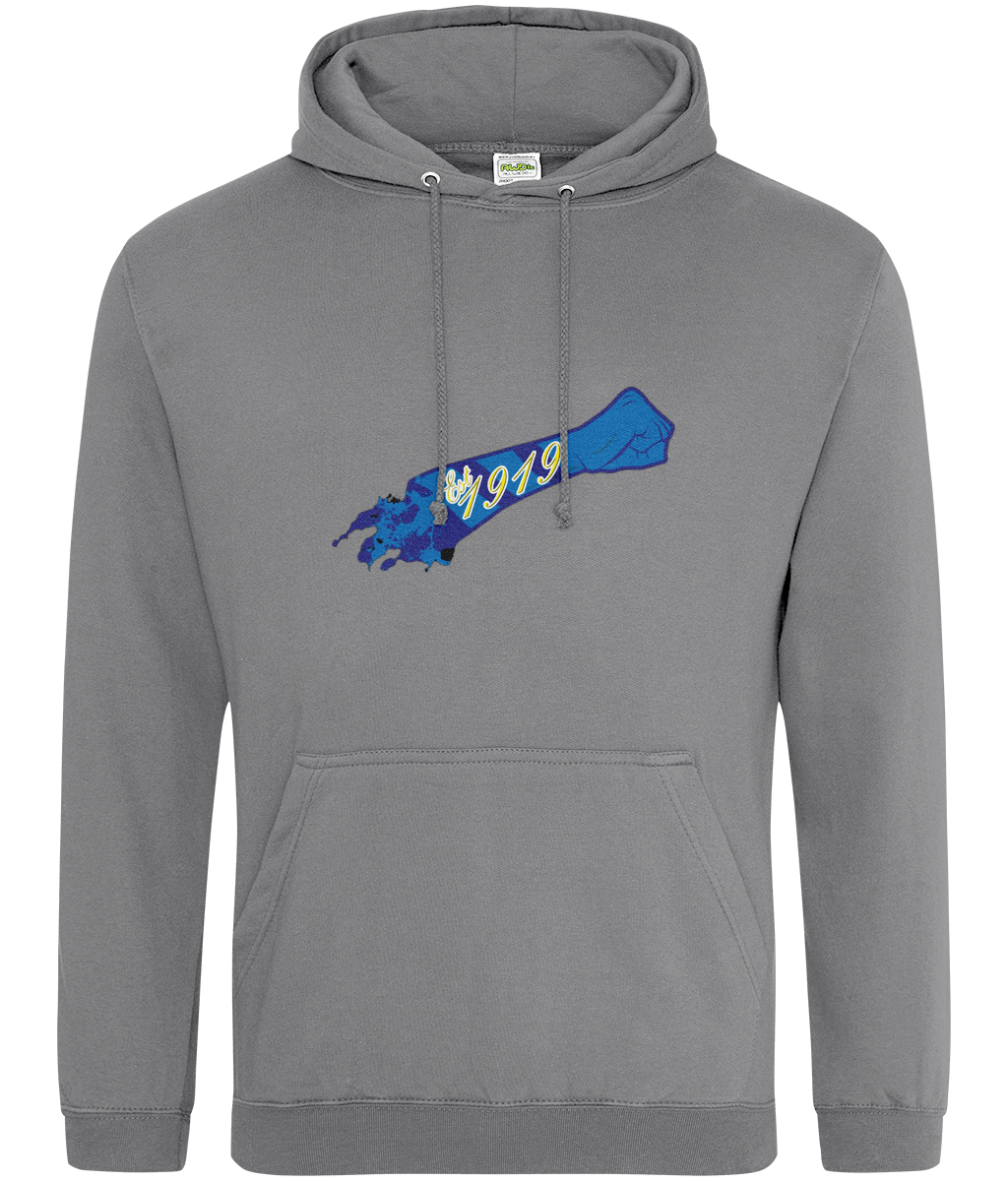 LUFC Salute Blue Hoodie Women