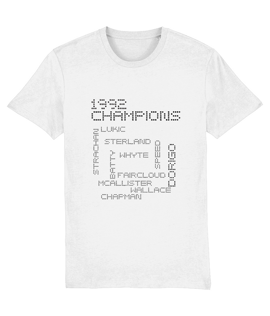 1992 LUFC CHampions T-shirt Men