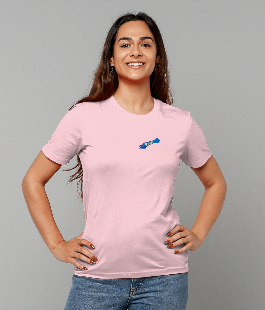 LUFC Blue Salute T-shirt Chest Women