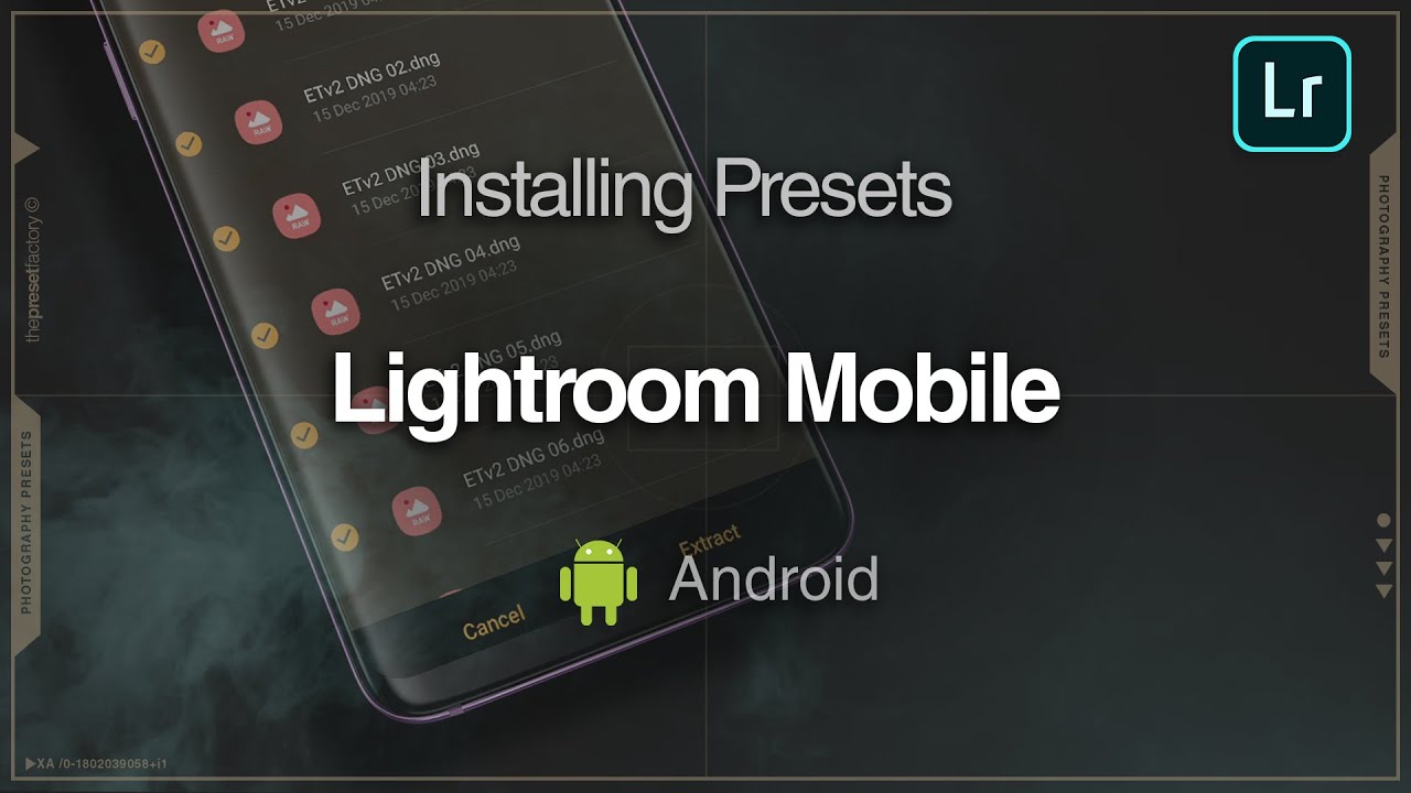 Load video: How to install a preset on an Android device
