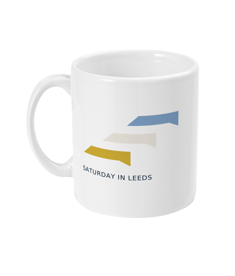 Saturday in Leeds - Terrace Lines Mug