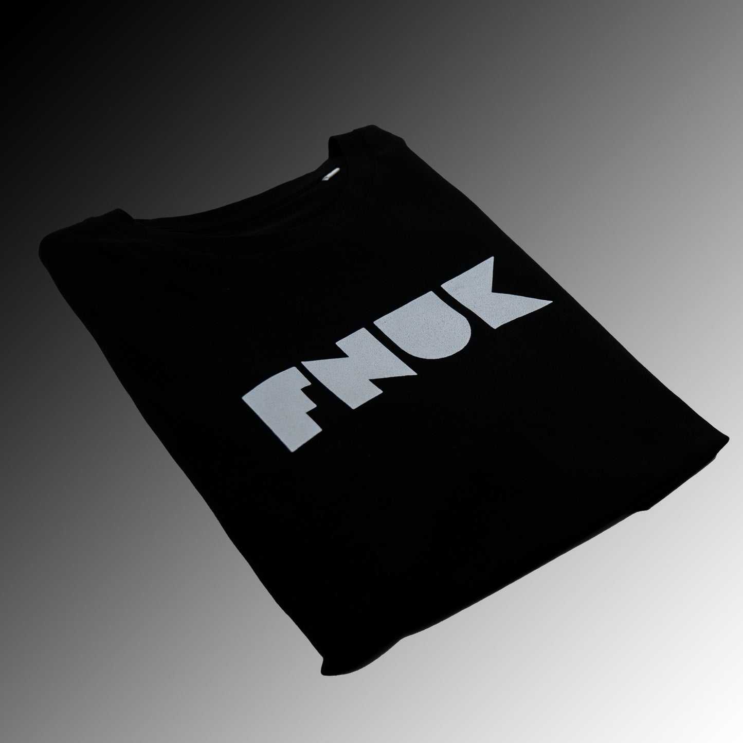 FNUK Logotyp t-shirt för kvinnor i svart och vitt 