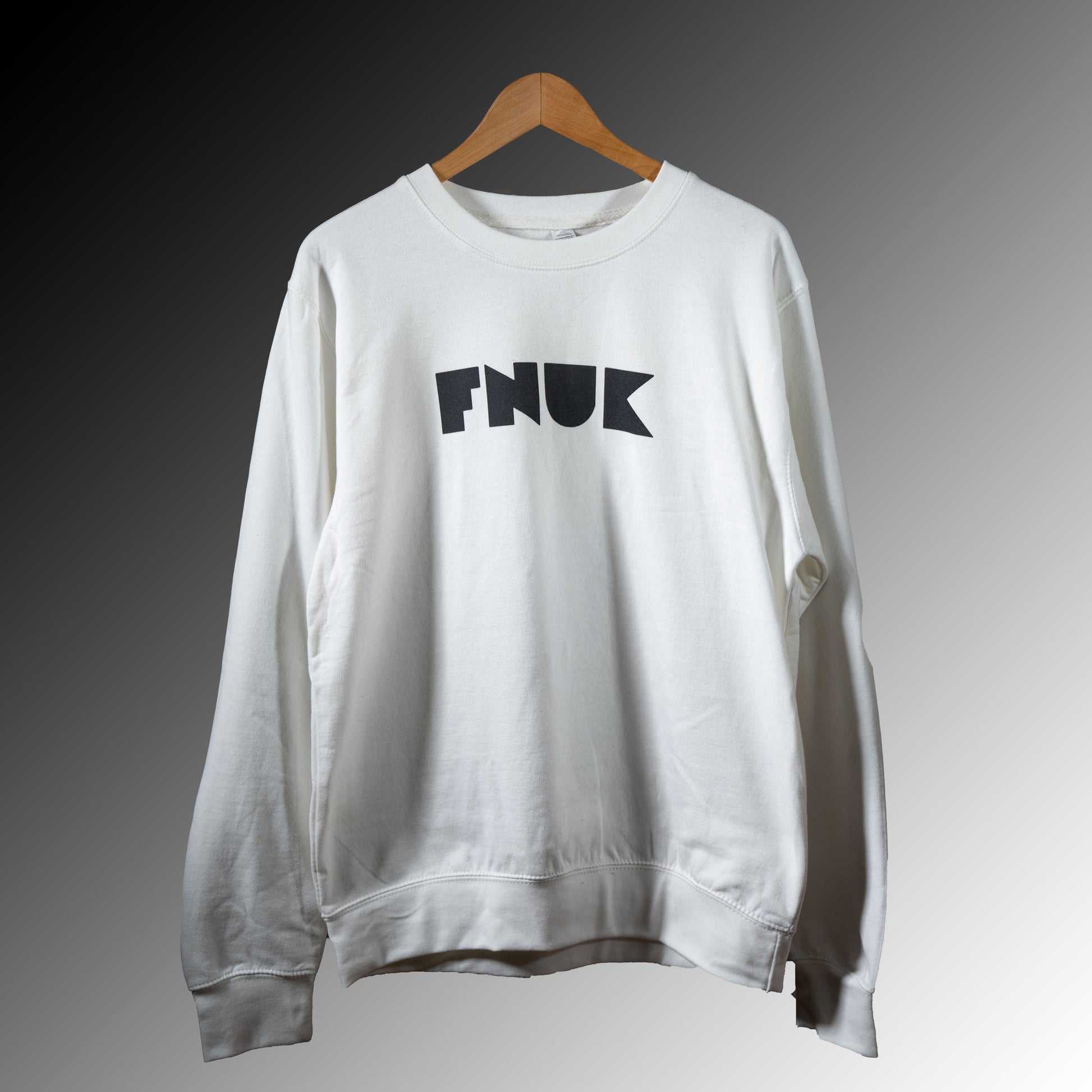 FNUK Football News UK jumper for men black and white