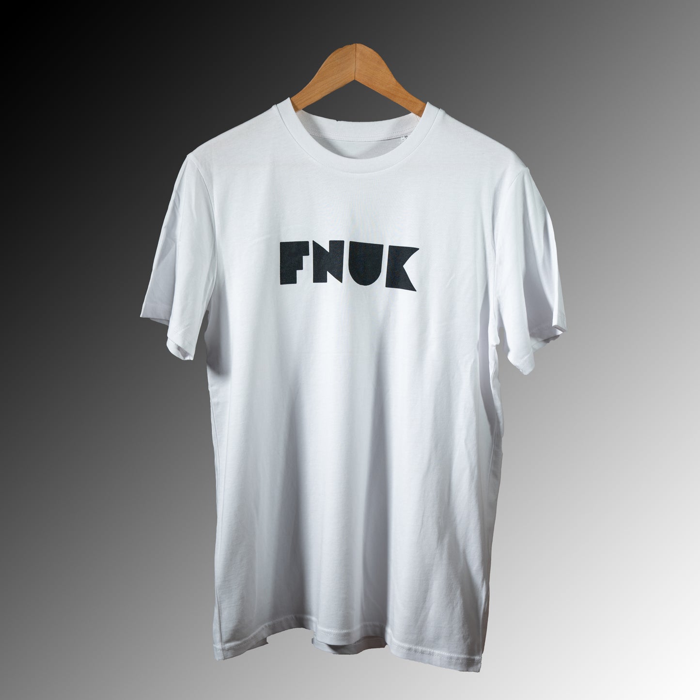 女式 FNUK 徽标黑白 T 恤